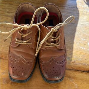 Josmo Brown Kids Dress Shoes